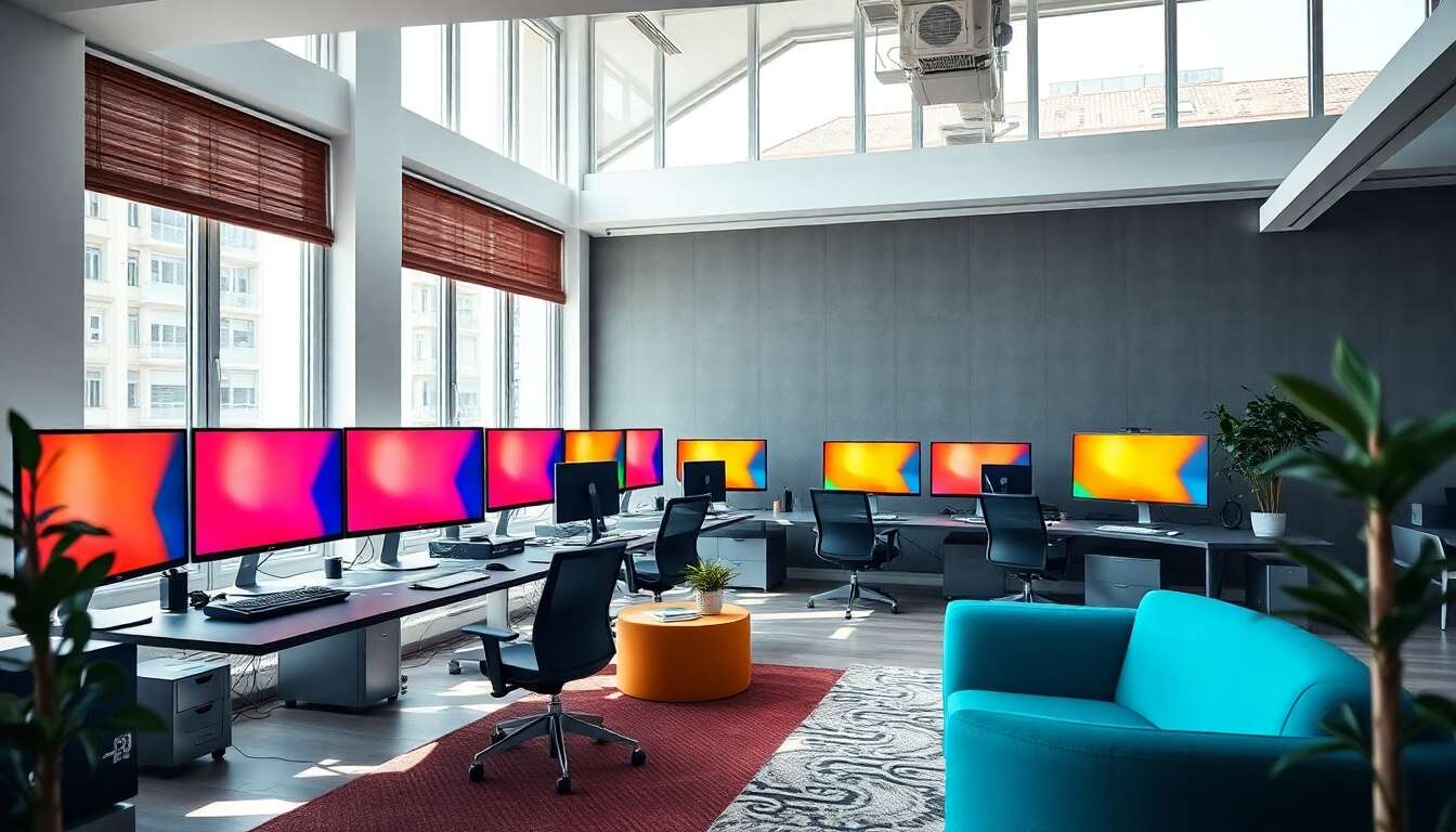 Les palettes de couleurs audacieuses et leur influence