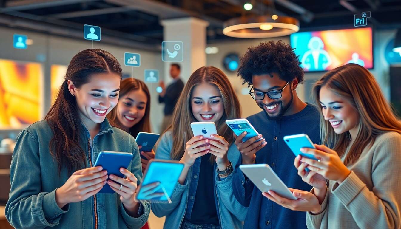 L'omniprésence et l'engagement sur les réseaux sociaux L'omniprésence et l'engagement sur les réseaux sociaux