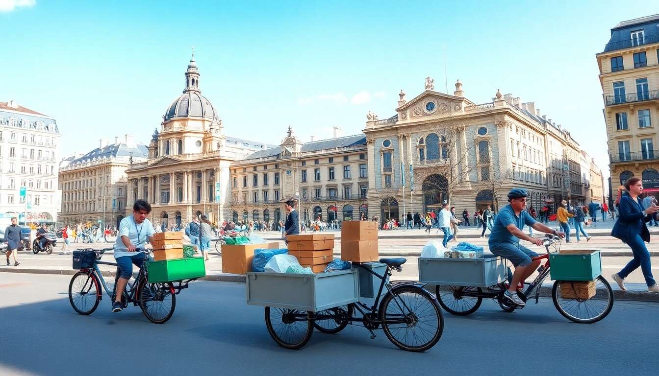 Rôle de la cyclologistique dans la réduction des émissions Rôle de la cyclologistique dans la réduction des émissions